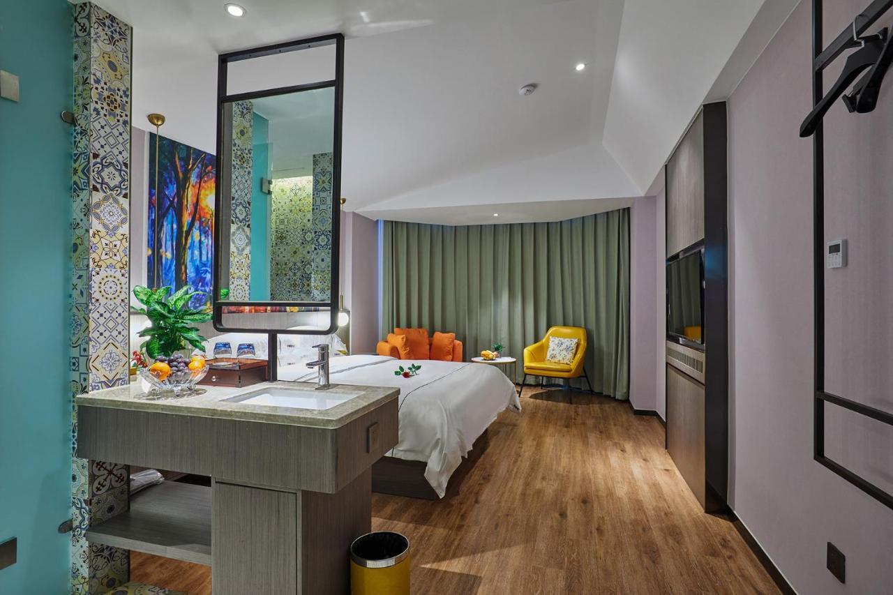 Yiwu Boman Boutique Hotel Ngoại thất bức ảnh