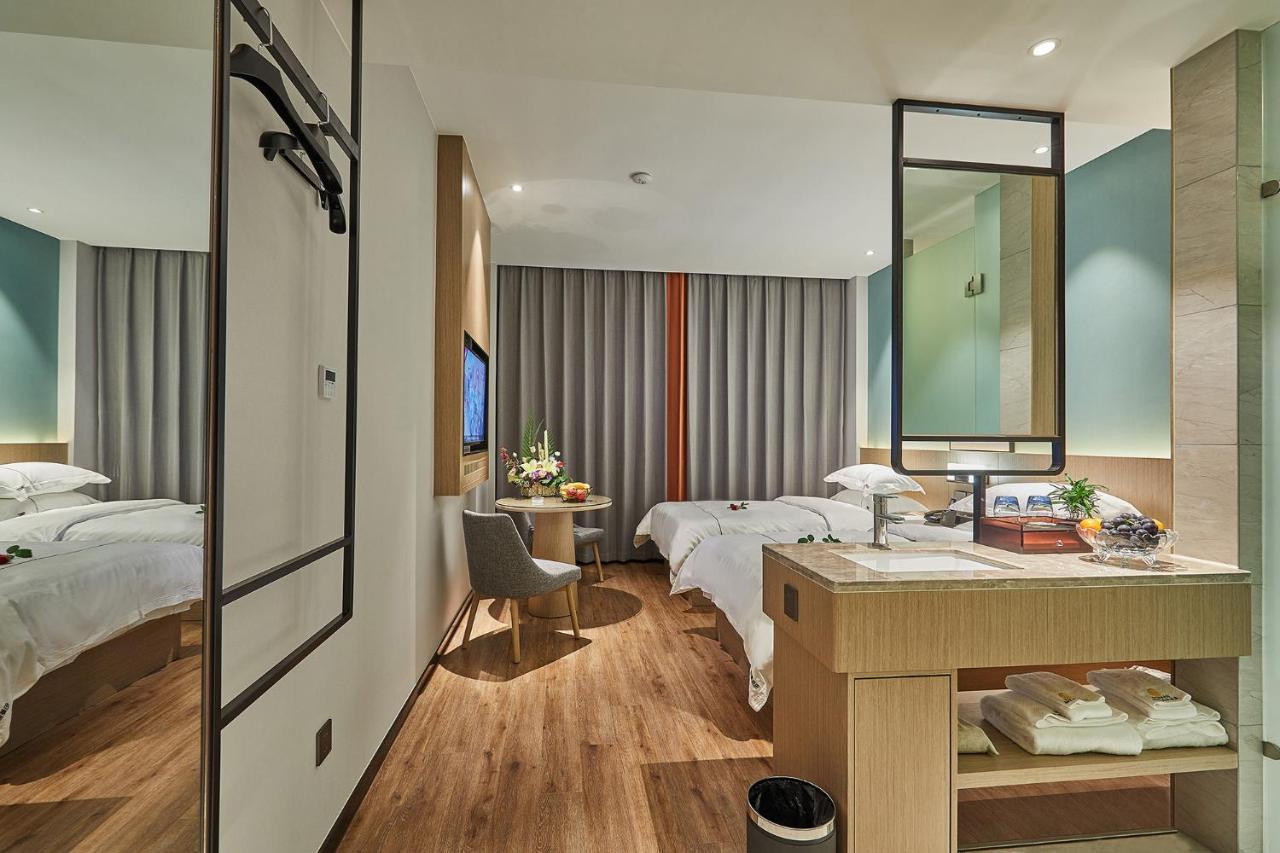 Yiwu Boman Boutique Hotel Ngoại thất bức ảnh