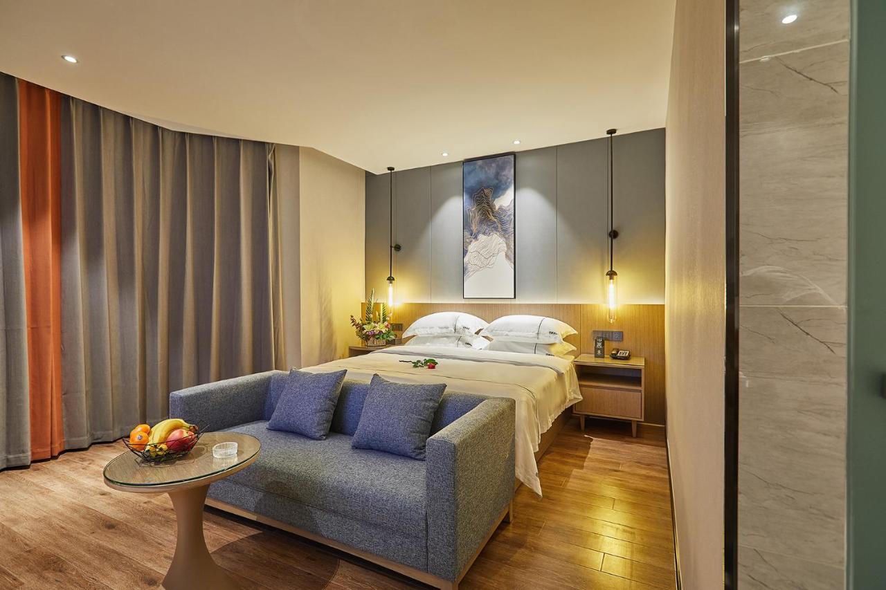 Yiwu Boman Boutique Hotel Ngoại thất bức ảnh