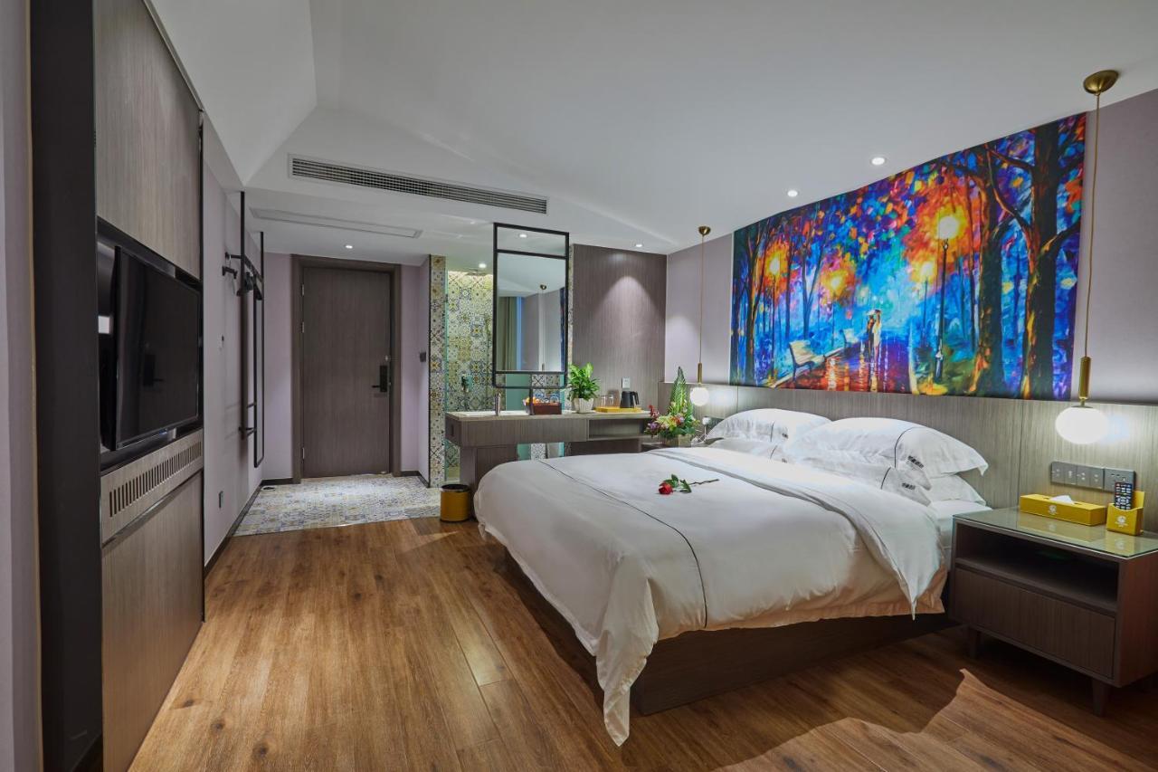 Yiwu Boman Boutique Hotel Ngoại thất bức ảnh