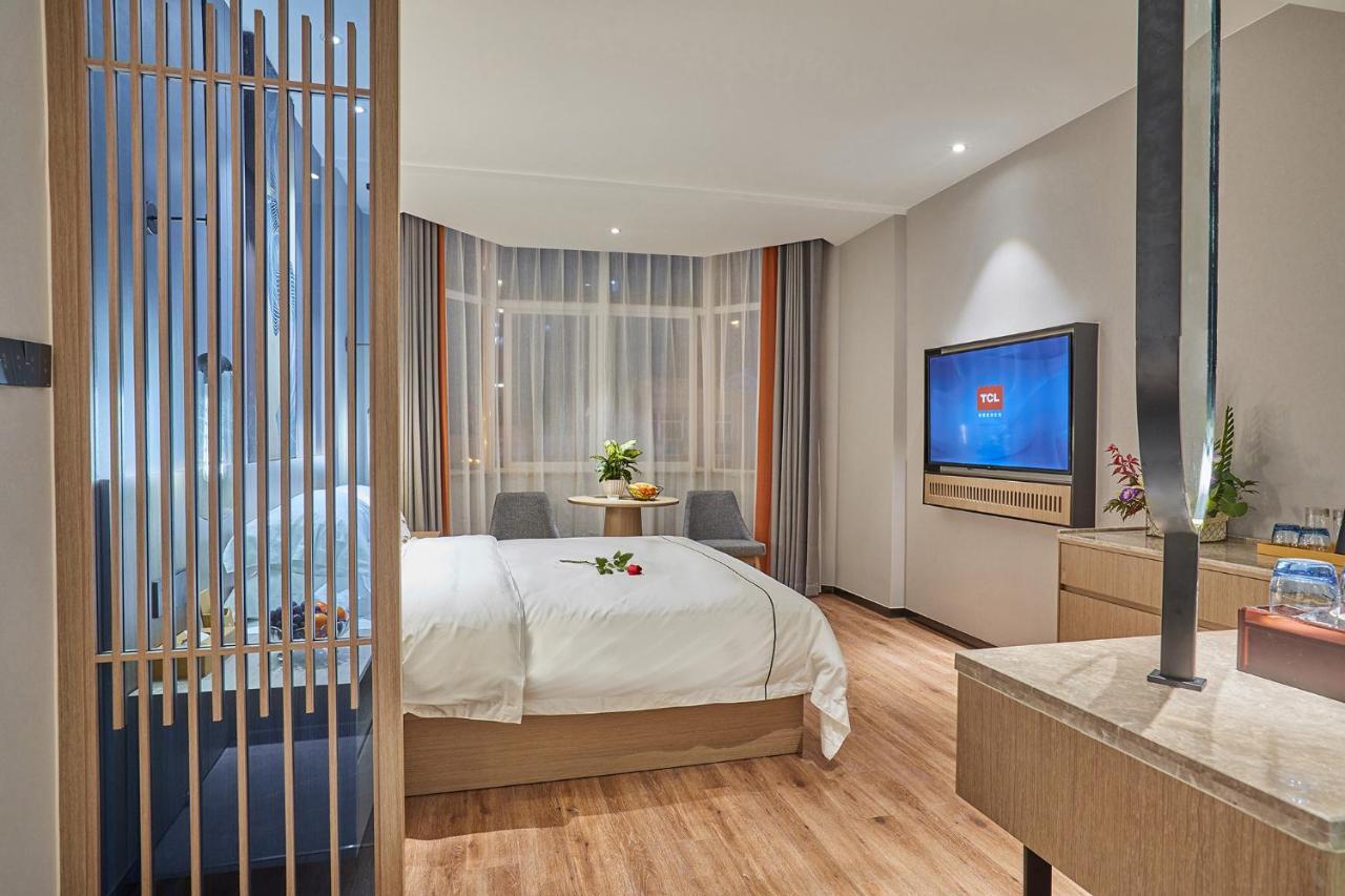 Yiwu Boman Boutique Hotel Ngoại thất bức ảnh