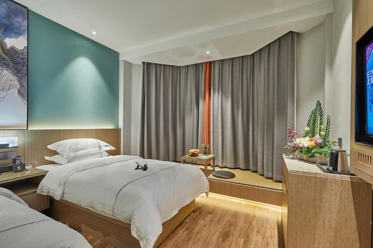 Yiwu Boman Boutique Hotel Ngoại thất bức ảnh